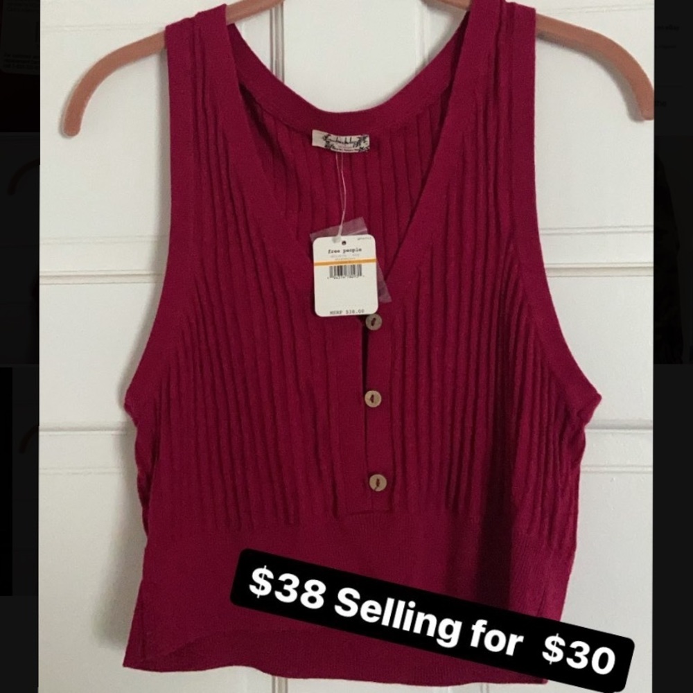 Free People NWT vest